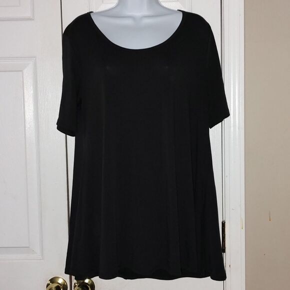 LulaRoe  black tunic Sz M - Picture 1 of 4